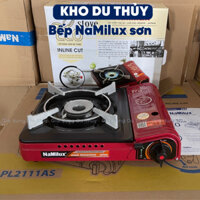Bếp Gas Mini Dùng Cho Du Lịch, Dã Ngoại Namilux sơn PL1911PF Hiện Đại Có Van An Toàn 2S, Kiểu Dáng Nhỏ Gọn Tiện Dụng