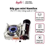 Bếp Gas Mini Namilux / Bếp Gas Du Lịch Tích Hợp Van An Toàn / PS-1711-AS