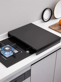 Bếp gas nắp che bếp có giá để đồ bếp bếp từ kệ bếp gas giá nồi bảo quản mặt bàn