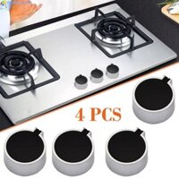 Bếp Gas OnOff Núm Nút Nồi Chất Liệu Kim Loại Khẩu Độ 8mm Bộ 4