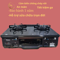 Bếp Gas Paloma Nhật nội địa Cảm biến chống cháy Siêu tiết kiệm ga Tự động khóa gas