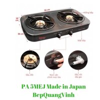 Bếp gas Paloma PA 5MEJ Made in Japan