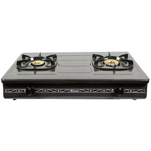 Bếp gas Rinnai RV-375-N (RV375GN) - Bếp gas đôi, Màu SW/ N/ G