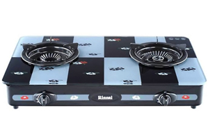 Bếp gas Rinnai RV-7Slim(GL-Pe) - Bếp đôi
