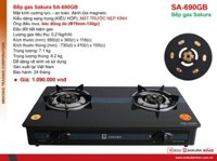 Bếp Gas Sakura 690-GB