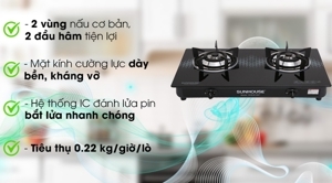 Bếp gas Sunhouse SHB3819MT