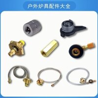 Bếp gas tách rời ngoài trời, ống kết nối kẹp, bình gas phẳng, van, bếp hơi, công tắc, phụ kiện đầu đốt, thay thế BQVS