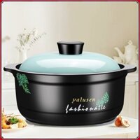 Bếp Gốm Điện Chịu Lửa Mới Hầm Chuối Cháo Gốm Yalusen Hầm Gà Kho Vàng Nồi Canh Miệng Phẳng Nồi Hầm Sức Khỏe XMME