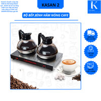 Bếp hâm cafe,bếp đun nóng giữ nhiệt cafe thương hiệu CAFERMINY POT và binh hâm cafe inox cao cấp.