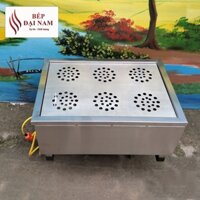 Bếp hấp dimsum 6 lỗ, bếp hấp bánh bao