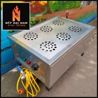 Bếp hấp dimsum 6 xửng, bếp hấp 6 xửng, 4 xửng hấp, bếp hấp inox