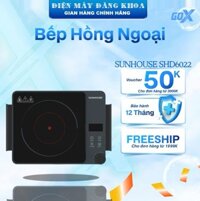 Bếp hồng ngoại 2 vòng nhiệt Sunhouse SHD6022 (✈ĐC1 : 666 Ngô Gia Tự hoặc ✈ĐC2 : 5c Miếu Hai Xã ☎️ : ⓿❾❻❾❼⓿❹❼⓿❽ ​ / ​ ⓿❾❽❻❻❾❷❷❻❻)