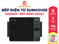 Bếp Hồng Ngoại 2 Vòng Nhiệt Sunhouse SHD6022