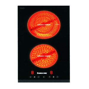 Bếp hồng ngoại âm 2 vùng nấu Sunhome SB-2E