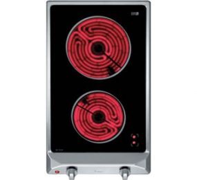 Bếp hồng ngoại âm 2 vùng nấu Vitroceramic Teka VM/30 2P S/STEEL