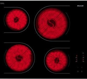 Bếp hồng ngoại âm 3 vùng nấu Brandt TV1020B (TV-1020B)