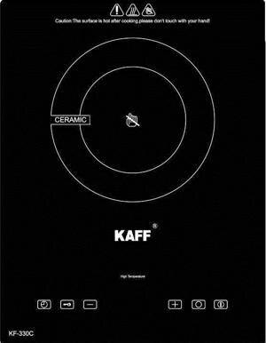 Bếp hồng ngoại domino âm 1 vùng nấu Kaff KF-330C