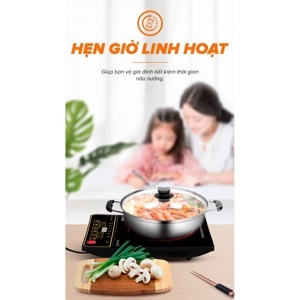 Bếp hồng ngoại dương 1 vùng nấu Asanzo IS-16AS2