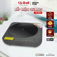 BẾP HỒNG NGOẠI, BẾP ĐIỆN QUANG GALI GL-2024 – KHÔNG KÉN NỒI, THÂN BẰNG NHỰA CHỊU NHIỆT TỐT. BH 1 NĂM