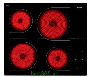 Bếp hồng ngoại âm 4 vùng nấu Brandt TV1220B