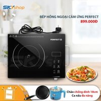 Bếp hồng ngoại cảm ứng cao cấp PERFECT PF-BH82 - 2200W - Tặng 1 chảo chống dính 18cm + ca nấu đa năng