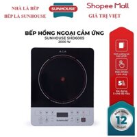 Bếp hồng ngoại cảm ứng SUNHOUSE SHD6005