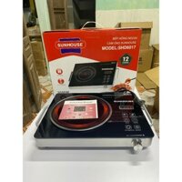 Bếp Hồng Ngoại Cảm Ứng SUNHOUSE SHD6017, Bếp Hồng Ngoại Đơn Sunhouse Công Suất Lớn 3500W - Bảo Hành 12 Tháng