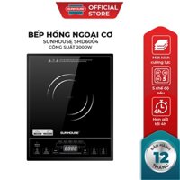 Bếp hồng ngoại cơ SUNHOUSE SHD6004