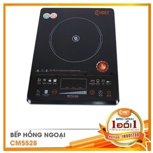Bếp hồng ngoại dương 1 vùng nấu Comet CM5528