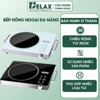 Bếp Hồng Ngoại DELAX Công Suất 2200W  Bếp Từ Đơn Không Kén Nồi, Không Bức Xạ, Chống Sốc, Tiết Kiệm Điện BHN03