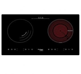 Bếp từ hồng ngoại âm 2 vùng nấu Capri CR-800HI