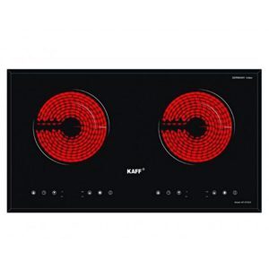 Bếp hồng ngoại âm 2 vùng nấu Kaff KF-073CC