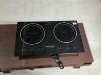 Bếp hồng ngoại đôi lắp âm Sunhouse SHB9112MT - Hàng trưng bày