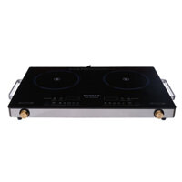 Bếp hồng ngoại đôi Sanaky SNK-203HGNW ( Lắp âm và lắp dương  - Hàng xã kho giá rẻ bảo hành chính hãng )