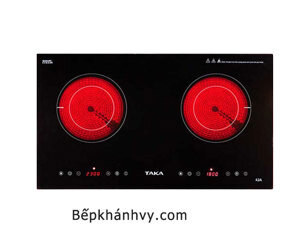 Bếp hồng ngoại âm 2 vùng nấu Taka TK-R2B