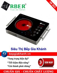 Bếp hồng ngoại đơn Arber AB 263 bếp hồng ngoại bếp hồng ngoại đôi bếp hồng ngoại đơn bep hong ngoai bep dien