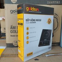 Bếp hồng ngoại đơn Goldsun GIC3502M, bếp điện từ cảm ứng bảo hành chính hãng 12 tháng