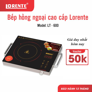 Bếp hồng ngoại đơn Lorent model LT 600