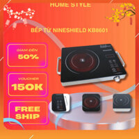 Bếp Hồng Ngoại Đơn Nhật Bản Nineshield KB8601 Công suất 2000W - Phím bấm điện tử - Bảo hành 12 tháng