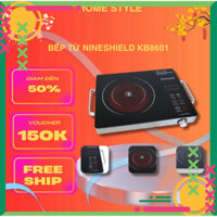 Bếp Hồng Ngoại Đơn Nhật Bản Nineshield KB8601 Công suất 2000W - Phím bấm điện tử - Bảo hành 12 tháng