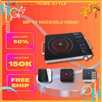 Bếp Hồng Ngoại Đơn Nhật Bản Nineshield KB8601 Công suất 2000W - Phím bấm điện tử - Bảo hành 12 tháng