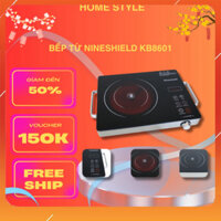 Bếp Hồng Ngoại Đơn Nhật Bản Nineshield KB8601 Công suất 2000W - Phím bấm điện tử - Bảo hành 12 tháng