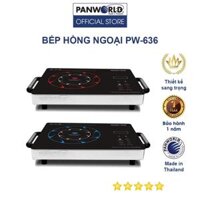 Bếp hồng ngoại đơn Panworld PW-636 nhập khẩu Thái Lan - Hàng chính hãng - Xanh