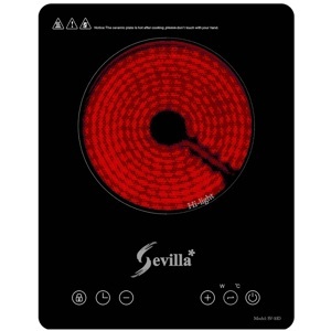 Bếp hồng ngoại dương 1 vùng nấu Sevilla SV-10D