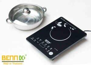 Bếp hồng ngoại dương 1 vùng nấu Bennix BN-666IH