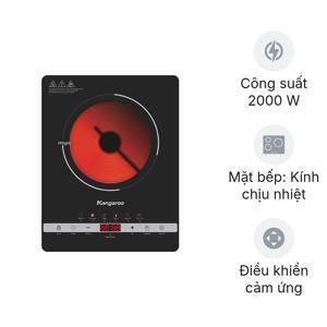 Bếp hồng ngoại dương 1 vùng nấu Kangaroo KG2000IS