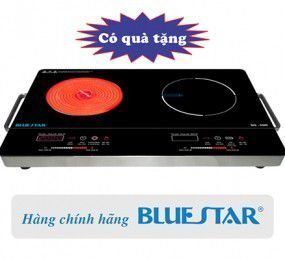 Bếp hồng ngoại dương 2 vùng nấu Bluestar NG-02IR
