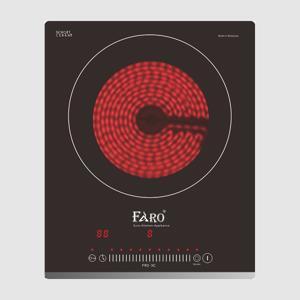 Bếp hồng ngoại dương 1 vùng nấu Faro FR2-3C