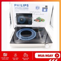 Bếp Hồng Ngoại Giá Rẻ Bất Ngờ Chính Hãng Chất Lượng Cao Cấp Bếp Hồng Ngoai PHILIPS HR-2015 Điều Khiển Cảm Ứng - Bắt Nhiệt Nhanh Tiết Kiệm Điện Công Suất 2000W Nấu Nhanh Không Kén Nồi Nướng Trực Tiếp Trên Bếp BH 12 THÁNG