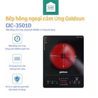 Bếp hồng ngoại Goldsun GIC3501D ( Tặng kèm vỉ nướng inox ) – Bảo hành 12 tháng- Gia dụng gia đình Thanh Bình